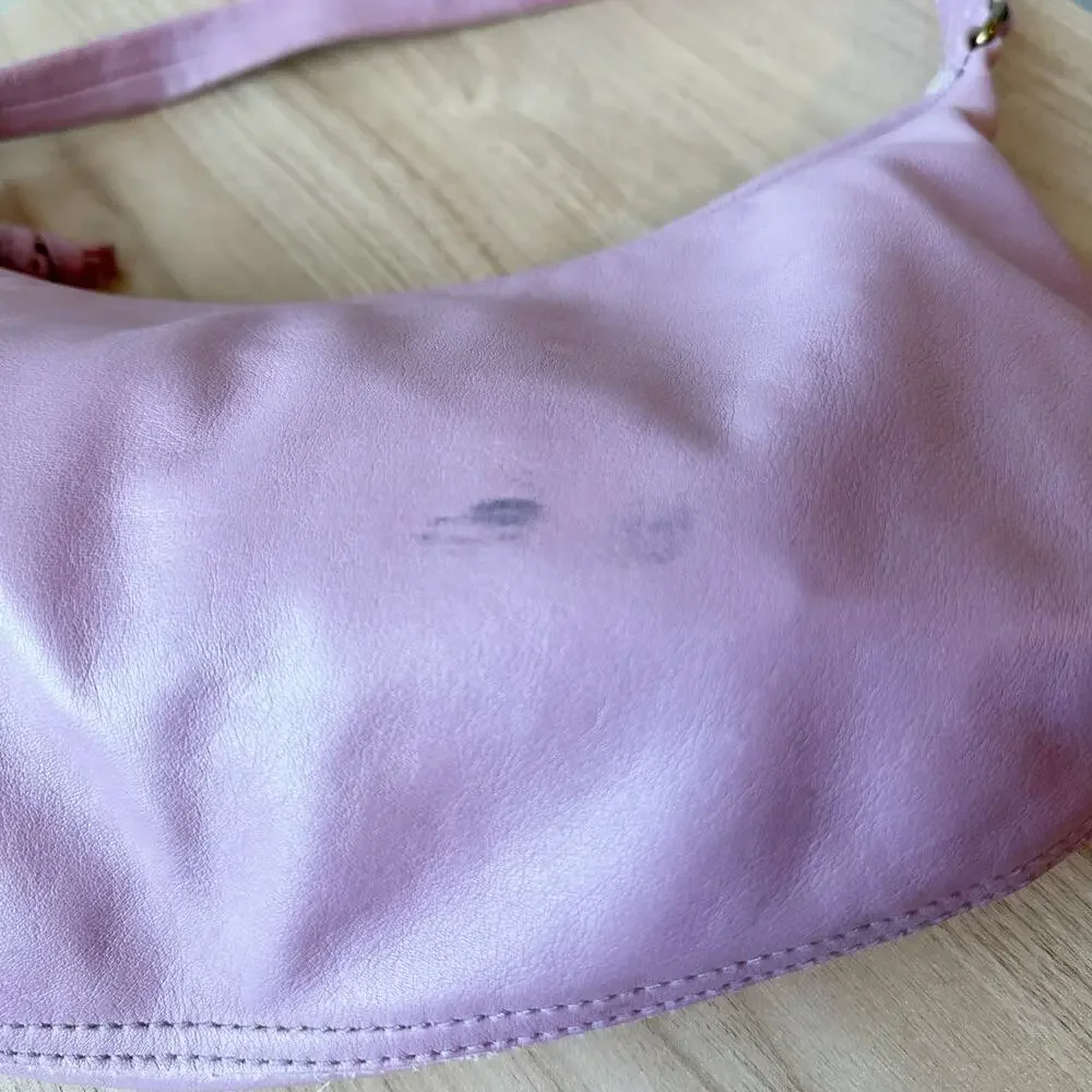 Madewell The Piazza Small Slouch Shoulder Bag Hobo Purse in Vibrant Lilac